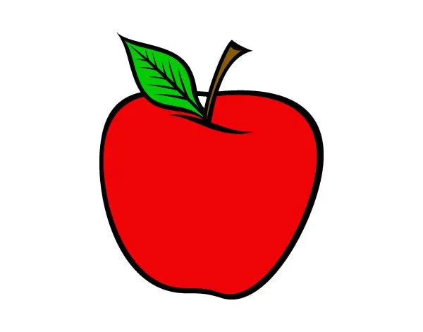 Dibujo de Manzana grande pintado por Jjpmc en Dibujos.net el día ...