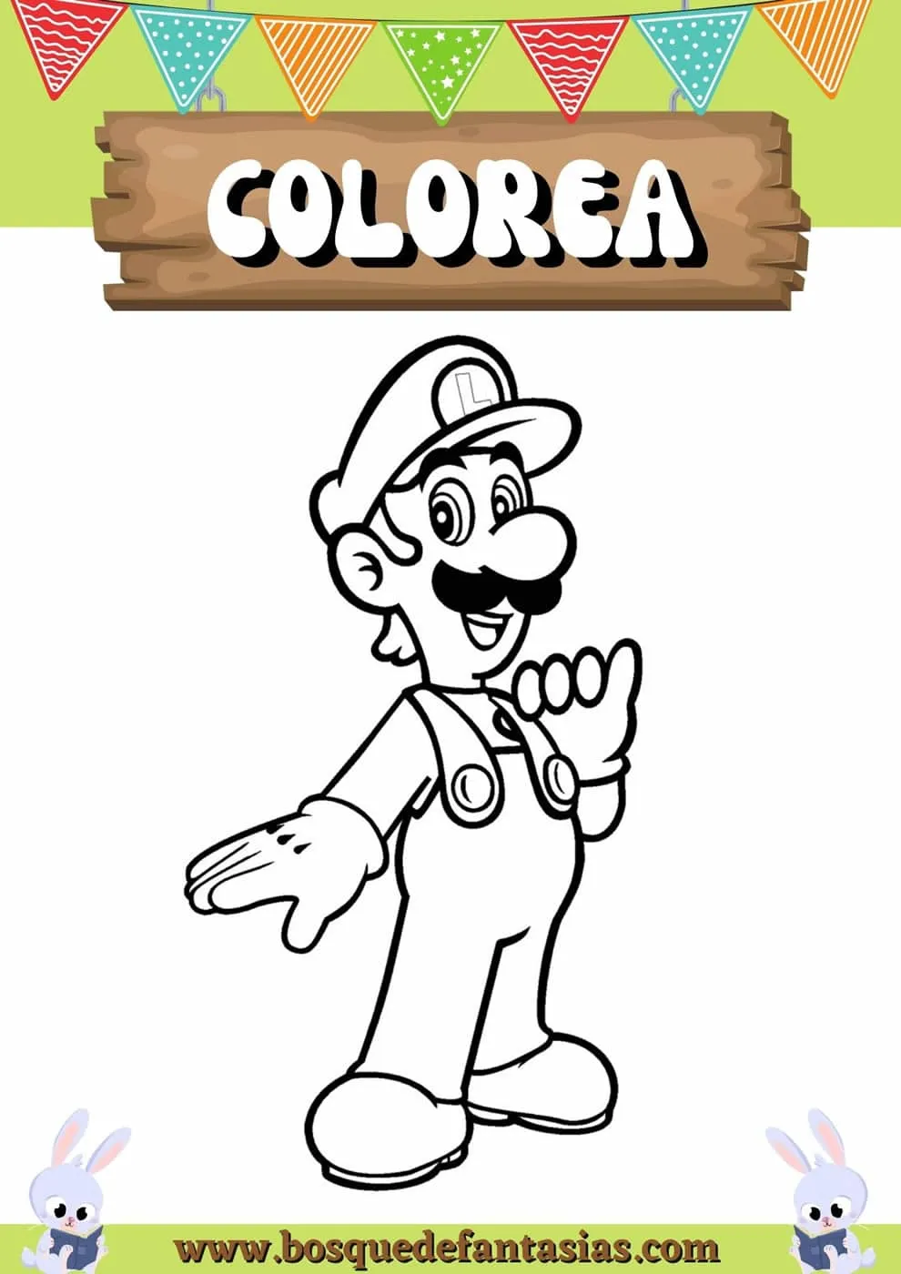 dibujo mario bros 2 - Juegos infantiles