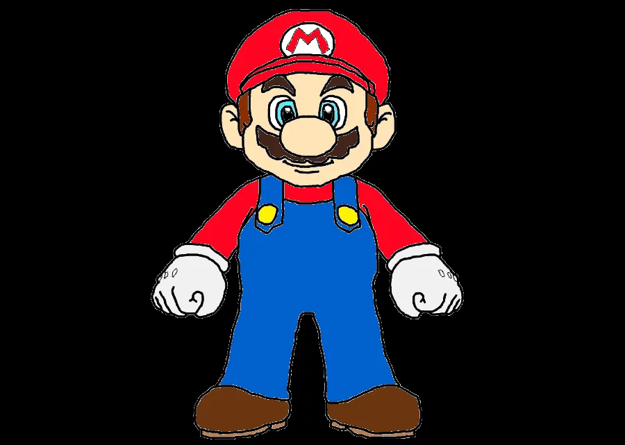 Dibujo de Mario by AndresToons on DeviantArt