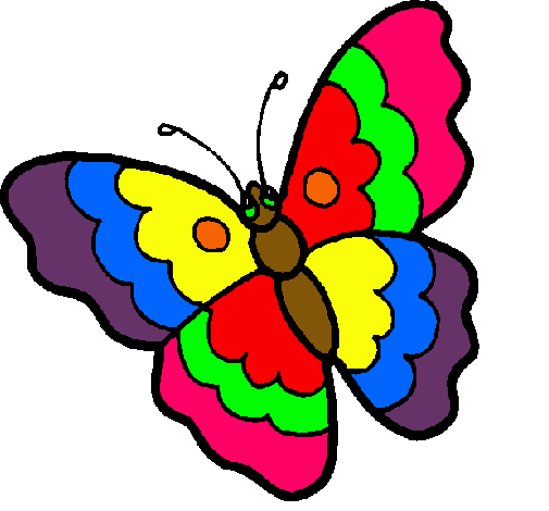 Dibujo de Mariposa pintado por Isabela-bela en Dibujos.net el día ...