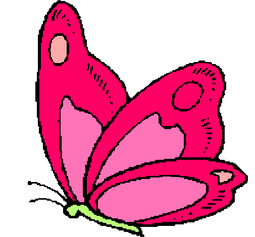 Dibujo de Mariposa pintado por Mariposita en Dibujos.net el día 05 ...