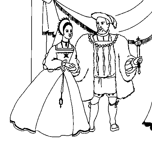 Dibujo de Medieval para Colorear