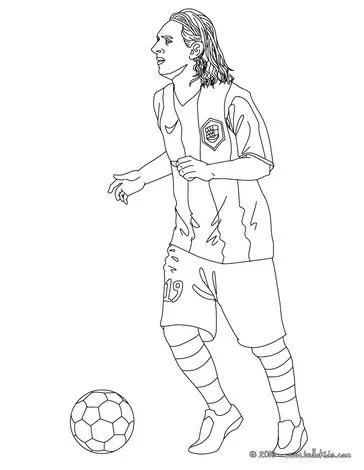 Dibujo de messi para colorear - Imagui