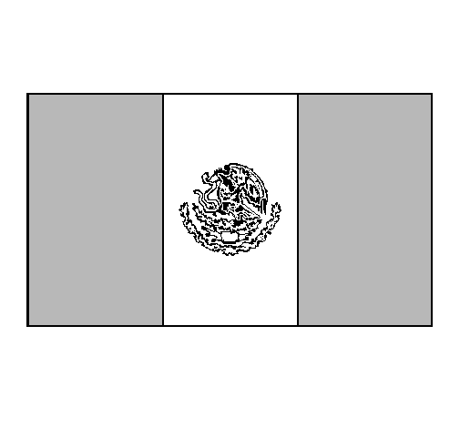 Dibujo de México pintado por Bandera en Dibujos.net el día 27-05 ...