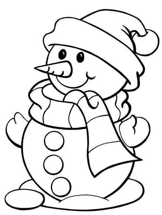 DIBUJO NAVIDAD | Dibujos de Navidad para colorear con niños