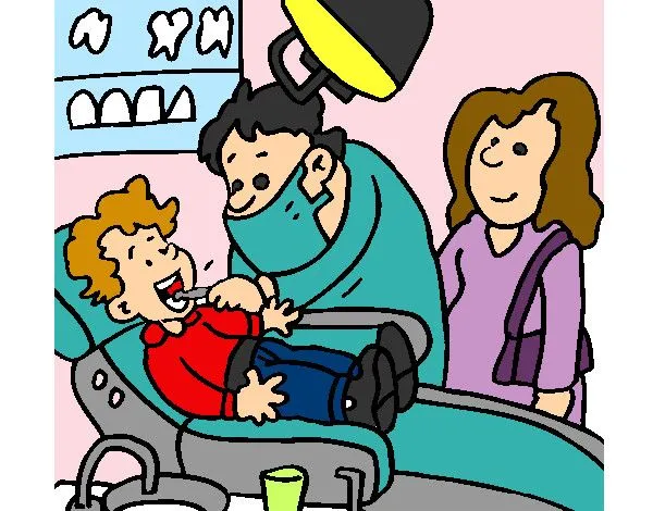 Dibujo de Niño en el dentista pintado por Anyio16 en Dibujos.net ...