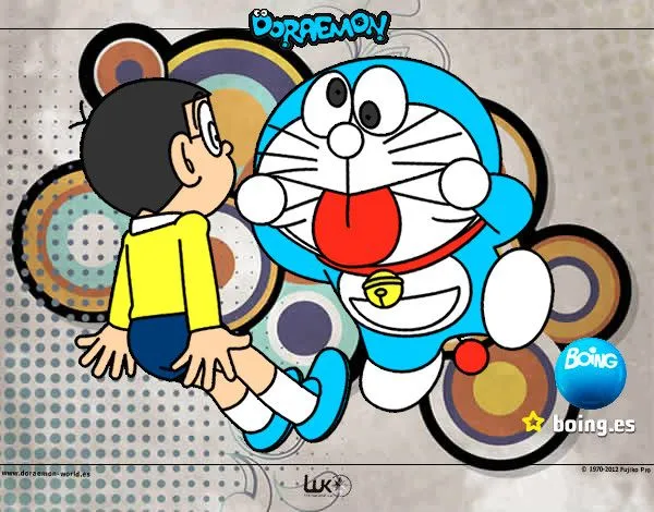 Dibujo de nobita y doraemon pintado por Salome4 en Dibujos.net el ...