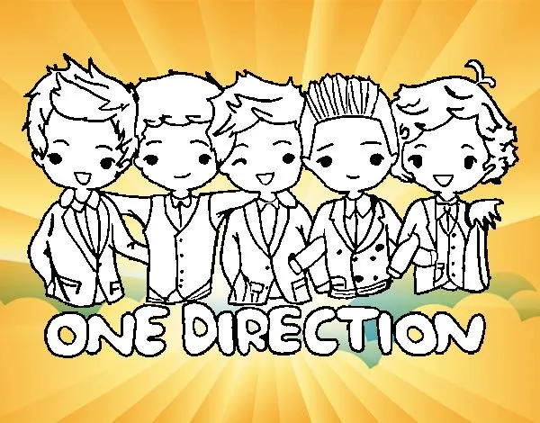 Dibujo de ONE DIRECTION pintado por Reinitaxx en Dibujos.net el ...