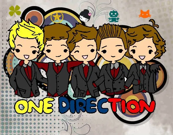 Dibujo de One Direction (Solange Castillo) pintado por Solciito en ...