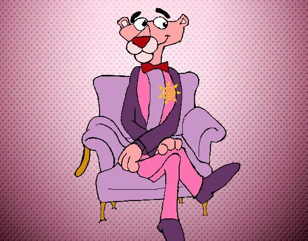 Dibujo de La Pantera Rosa pintado por Anamaria20 en Dibujos.net el ...