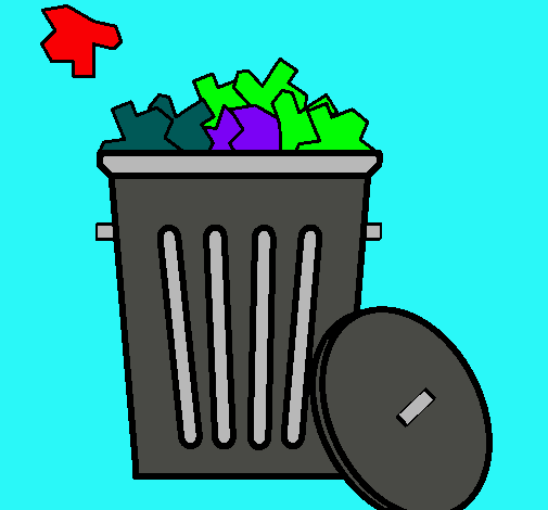 Dibujo de Papelera pintado por Basura en Dibujos.net el día 31-01 ...