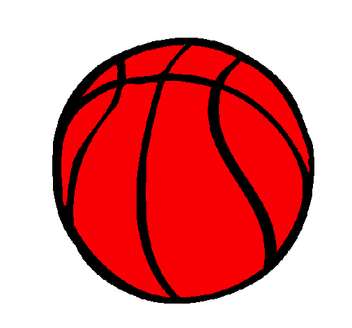 Dibujo de Pelota de básquet pintado por Lilita en Dibujos.net el ...