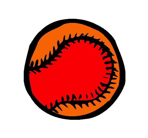 Dibujo de Pelota de béisbol pintado por Mariio en Dibujos.net el ...