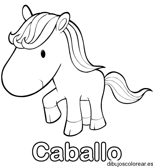 Caballos | Dibujos para Colorear