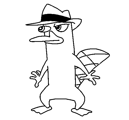 Dibujo de Perry para Colorear