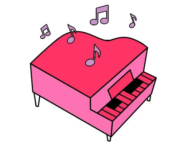 Dibujo de mi piano pintado por Biankita en Dibujos.net el día 29 ...