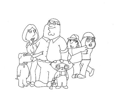 Yo dibujo, tu pintas: Padre de Familia