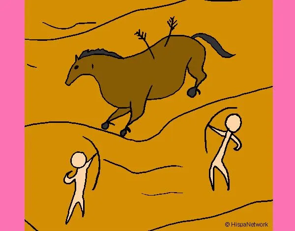 Dibujo de Pintura rupestre pintado por Pingo en Dibujos.net el día ...