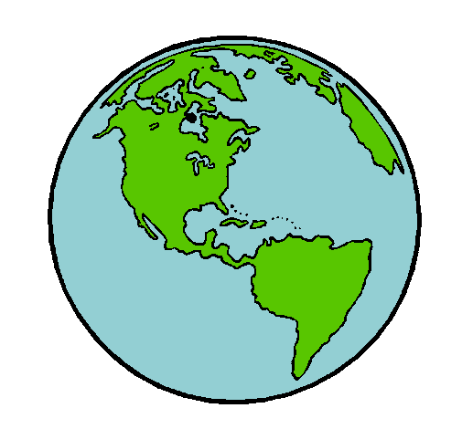 Dibujo de Planeta Tierra pintado por Planetita en Dibujos.net el ...