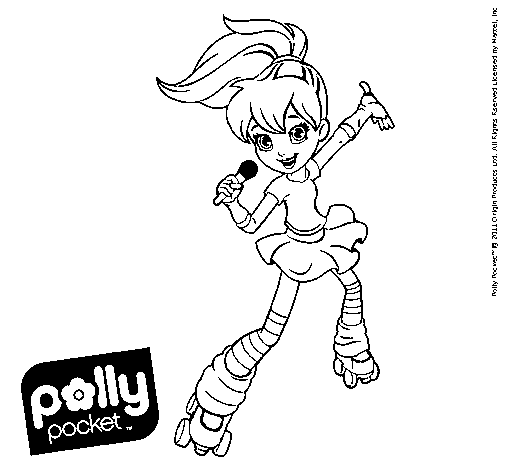 Dibujo de Polly Pocket 2 para Colorear - Dibujos.net