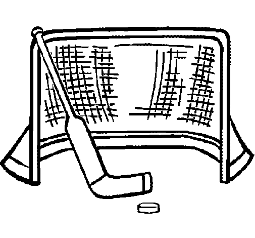 Dibujo de Portería para Colorear - Dibujos.net