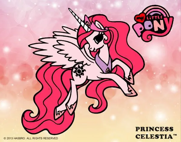 Dibujo de Princess Celestia pintado por Chilest en Dibujos.net el ...