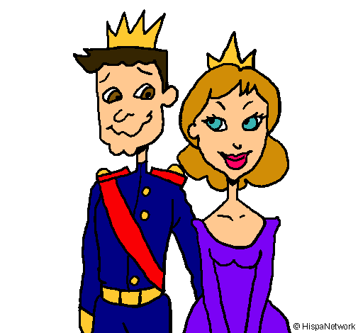 Dibujo de Príncipe y princesa pintado por Yayyita en Dibujos.net ...