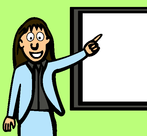 Dibujo de Profesora pintado por Andhrea en Dibujos.net el día 06 ...