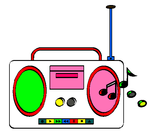 Dibujo de Radio cassette 2 pintado por 27768 en Dibujos.net el día ...