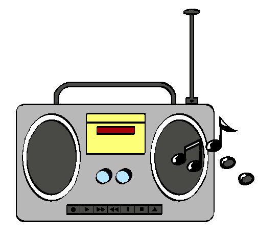 Dibujo de Radio cassette 2 pintado por Tawapa en Dibujos.net el ...