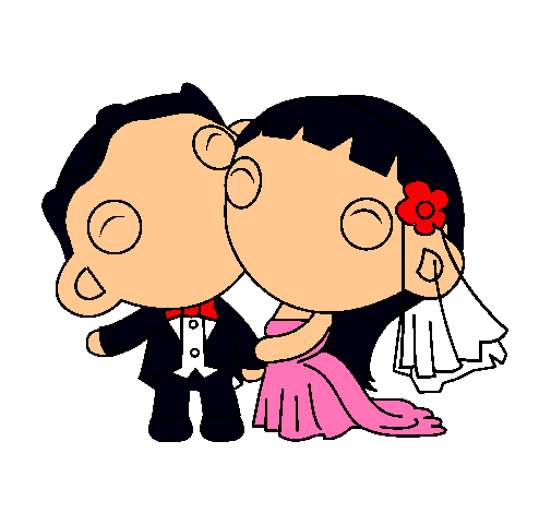 Dibujo de Recién casados II pintado por Kathy en Dibujos.net el ...