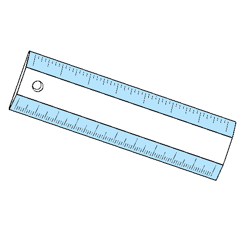 Dibujo de Regla pintado por Utiles en Dibujos.net el día 25-08-10 ...