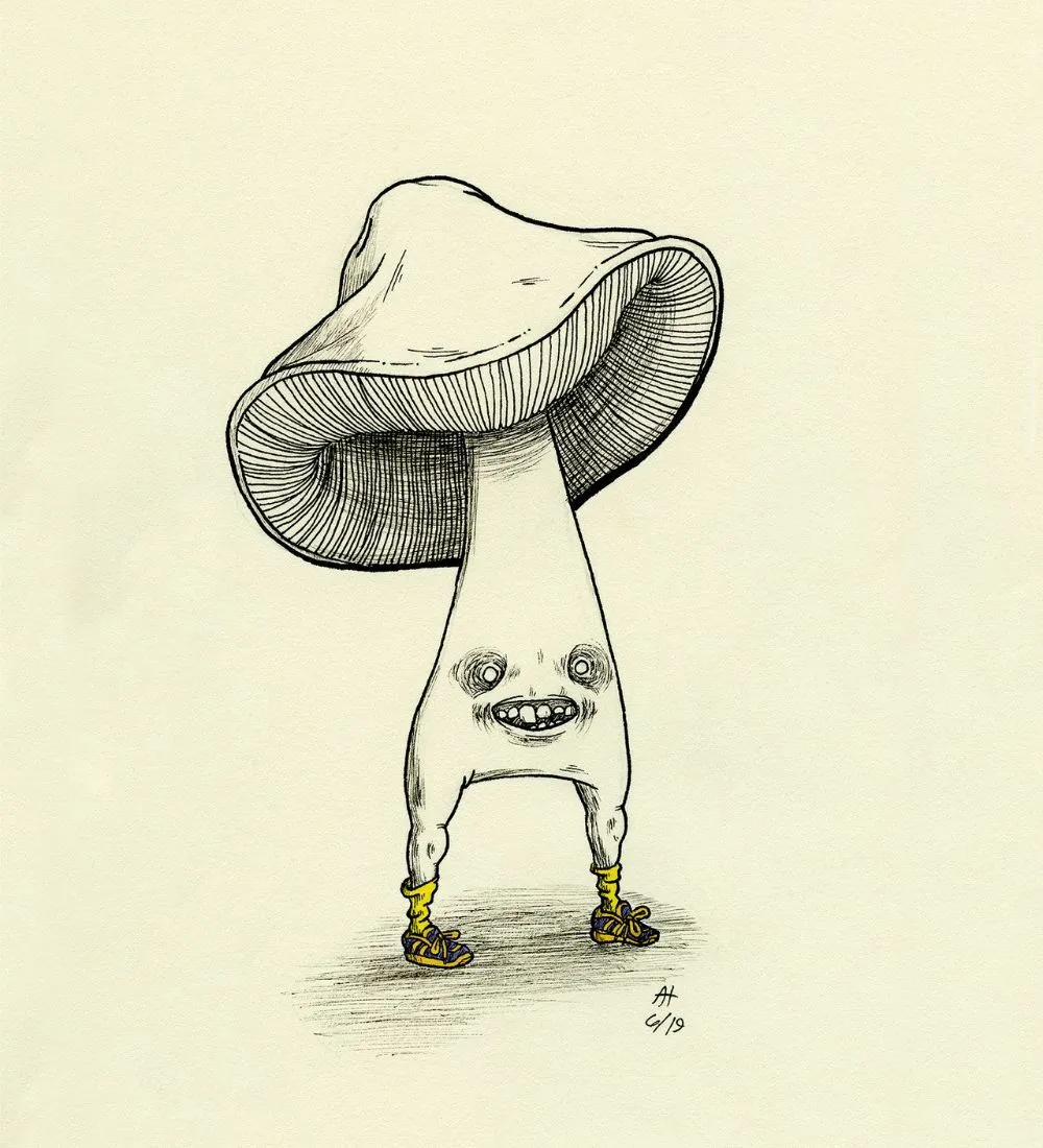 Dibujo por Reino Fungi | Cafecito