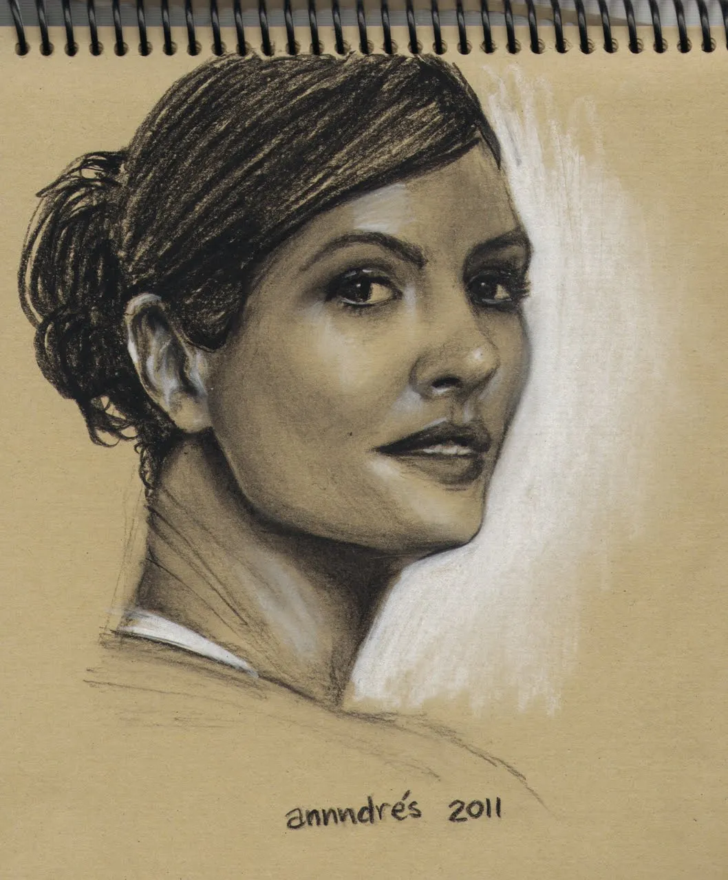 Dibujo rostro femenino - Imagui