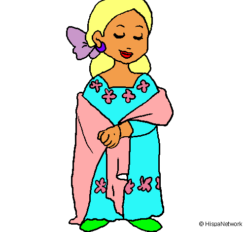 Dibujo de Señora maya pintado por Floca en Dibujos.net el día 30 ...