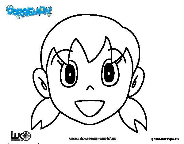 Dibujo de Shizuka para Colorear - Dibujos.net