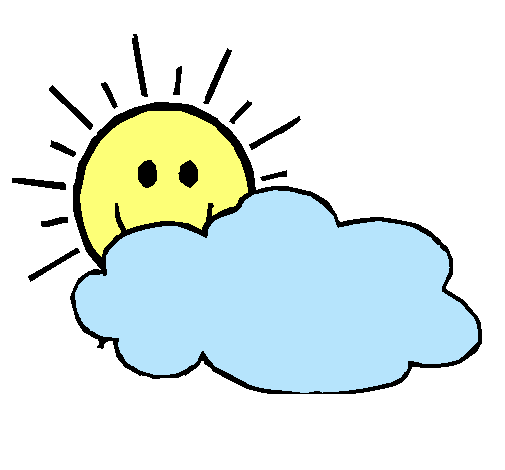 Dibujo de Sol y nube pintado por Alejandritha en Dibujos.net el ...