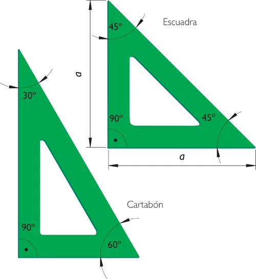 Dibujo Tecnico Grupo 2: MANEJO DE ESCUADRAS