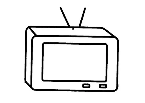 Dibujo de televisores - Imagui