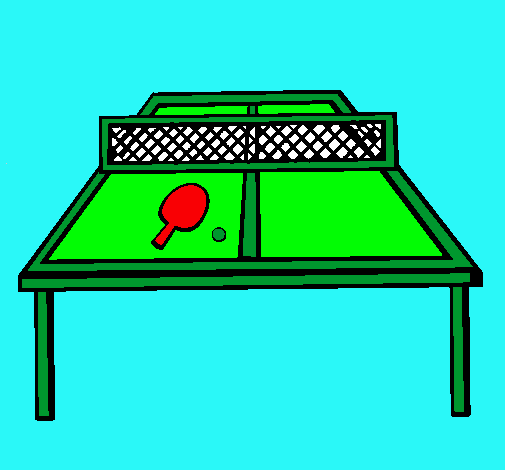 Dibujo de Tenis de mesa pintado por Aaalll en Dibujos.net el día ...