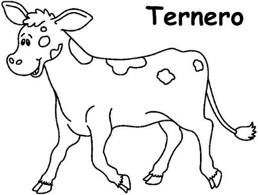 Dibujo ternera - Imagui