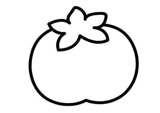Dibujo de el tomate - Imagui