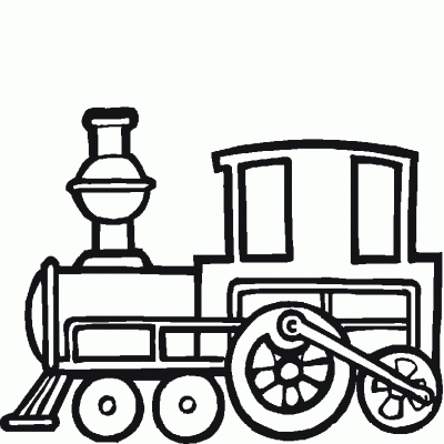 Dibujo de Tren antiguo. Dibujo para colorear de Tren antiguo ...