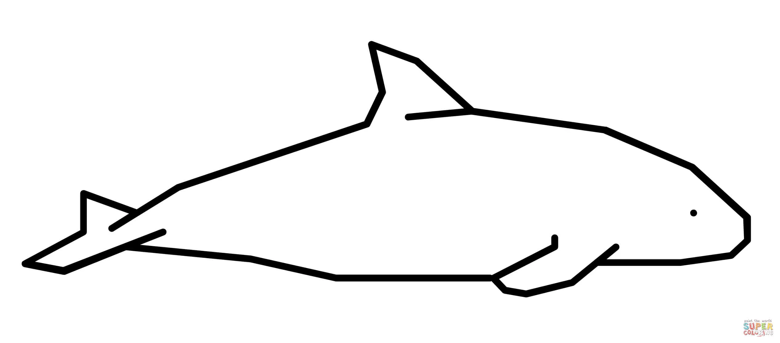 Dibujo de vaquita para colorear | Dibujos para colorear imprimir gratis