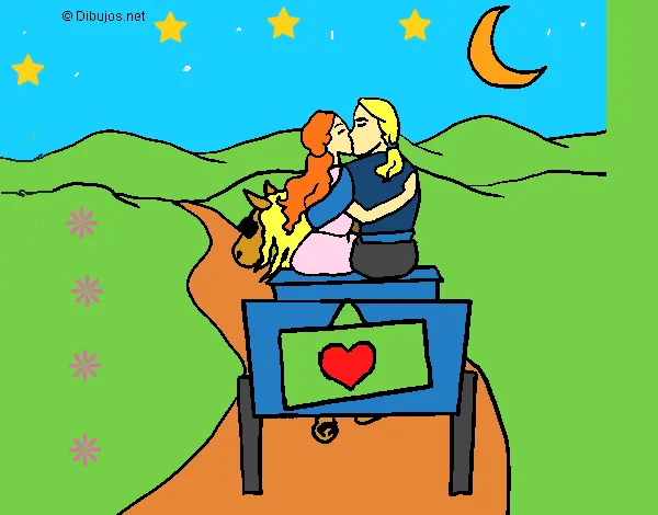 Dibujo de Viaje de novios pintado por Lunalunita en Dibujos.net el ...