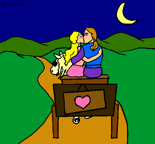 Dibujo de Viaje de novios pintado por Mery en Dibujos.net el día ...