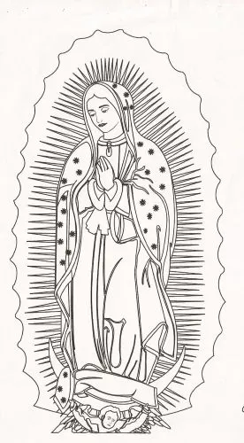 Imagen Virgen de Guadalupe - grupos.