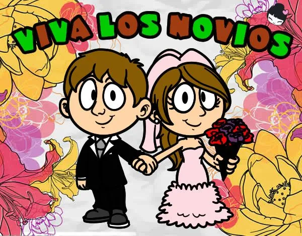 Dibujo de Viva los novios pintado por Andrea_san en Dibujos.net el ...