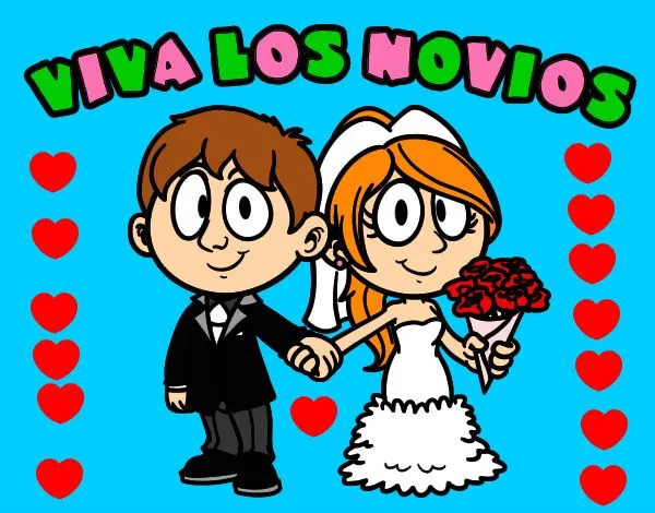 Dibujo de Viva los novios pintado por Elisa0017 en Dibujos.net el ...