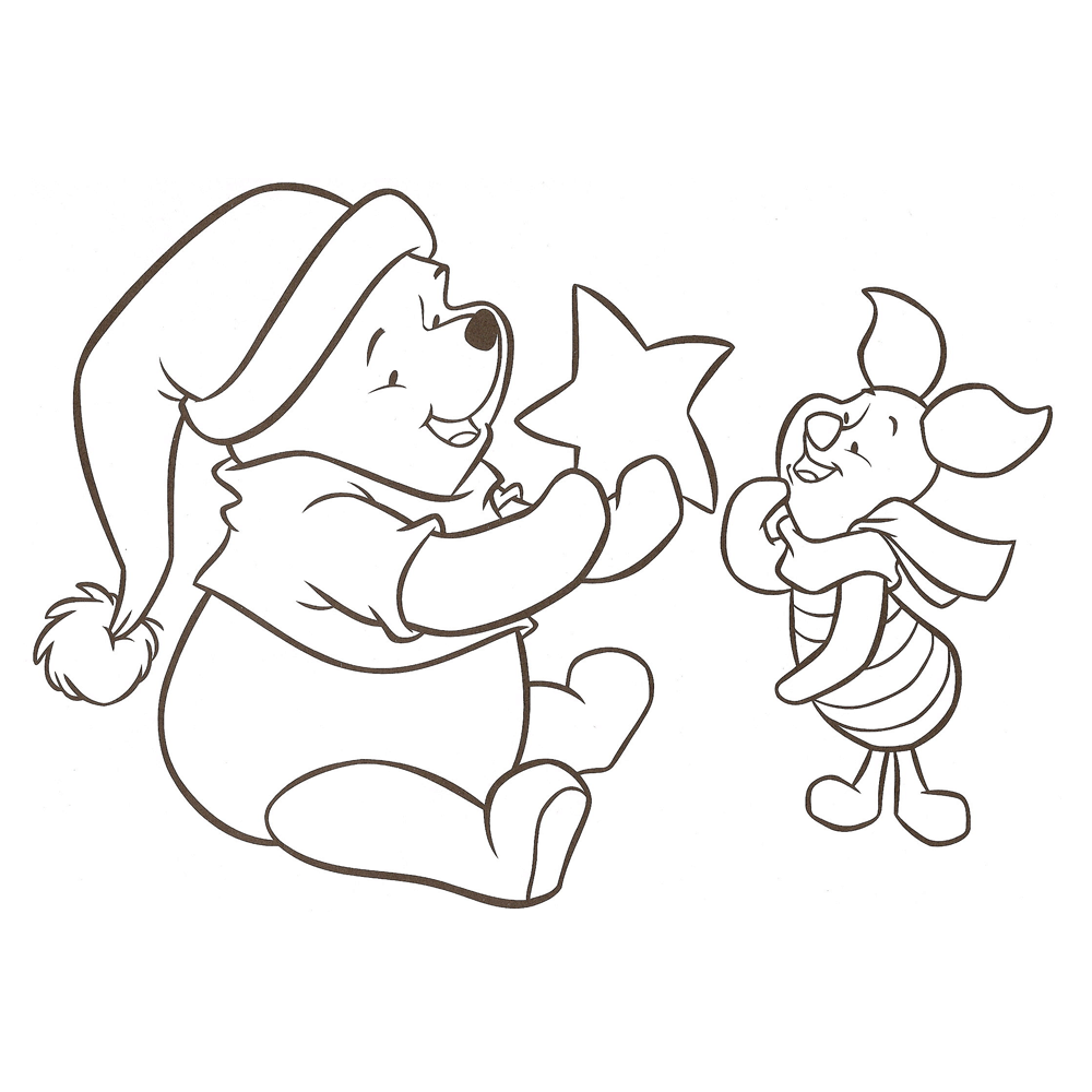 Dibujo de Winnie Pooh para colorear ~ Dibujos para Colorear Infantil